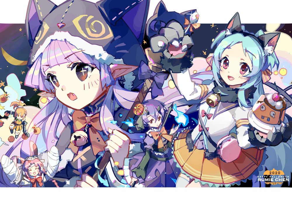 This is a pixiv picture whose title is ハロウィン 2020.