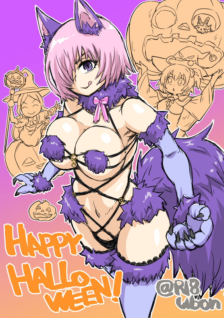 This is a pixiv picture whose title is HAPPY　HALLOWEEN！.