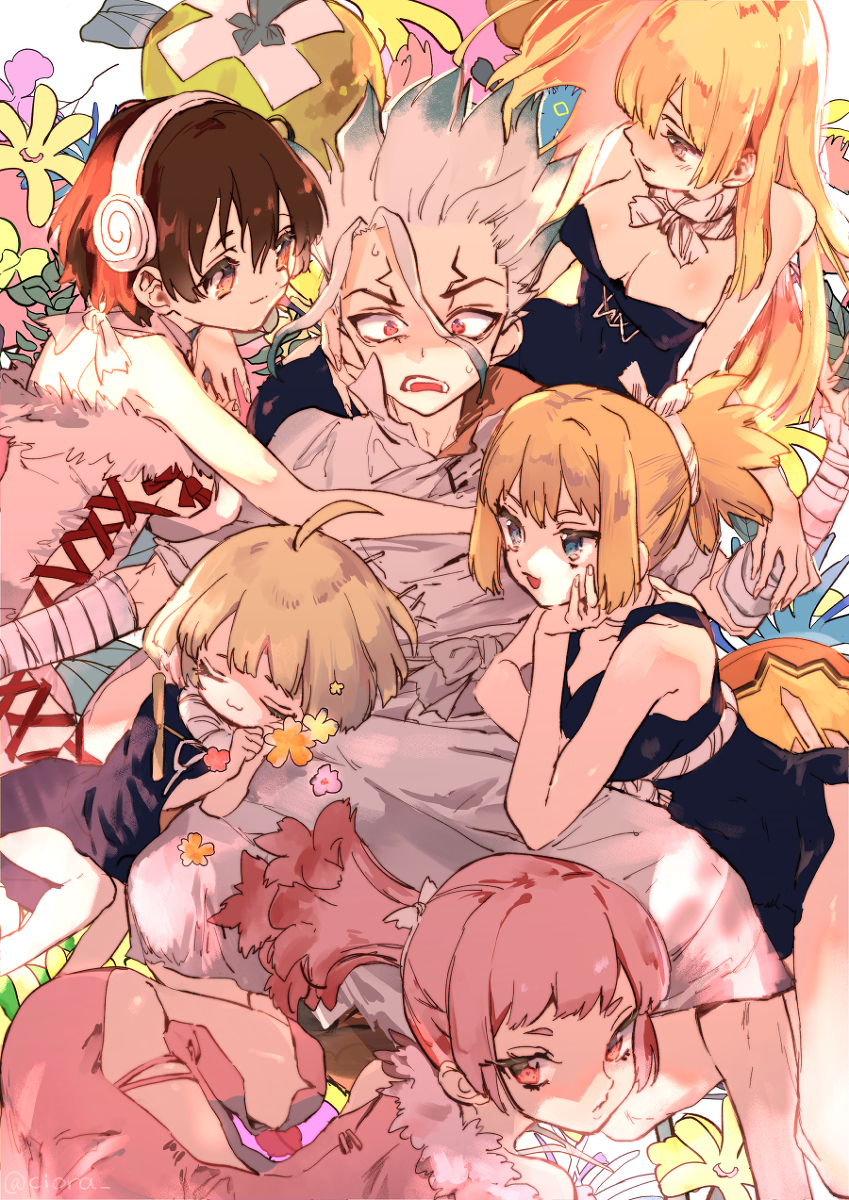 This is a pixiv picture whose title is 楽園計画.