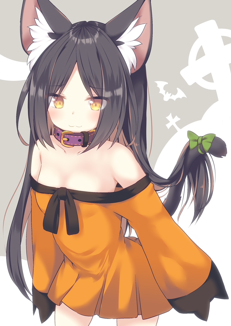 This is a pixiv picture whose title is ハロウィンねっこ.