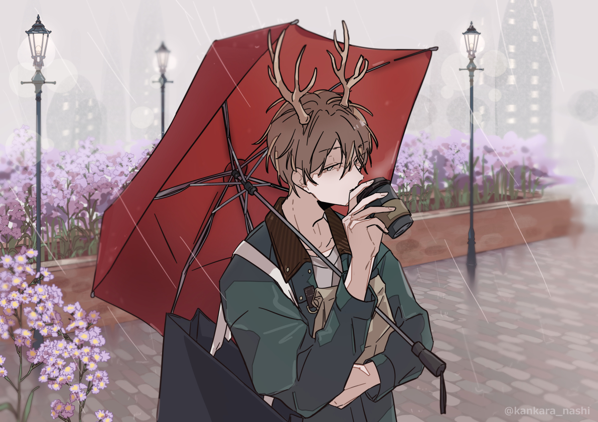 This is a pixiv picture whose title is 街.