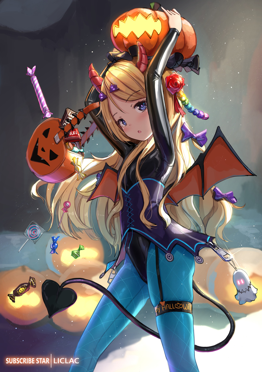 This is a pixiv picture whose title is Happy Halloween 2020!　ハピーハロウィン！.