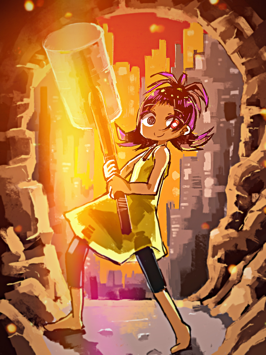 This is a pixiv picture whose title is 覚醒.