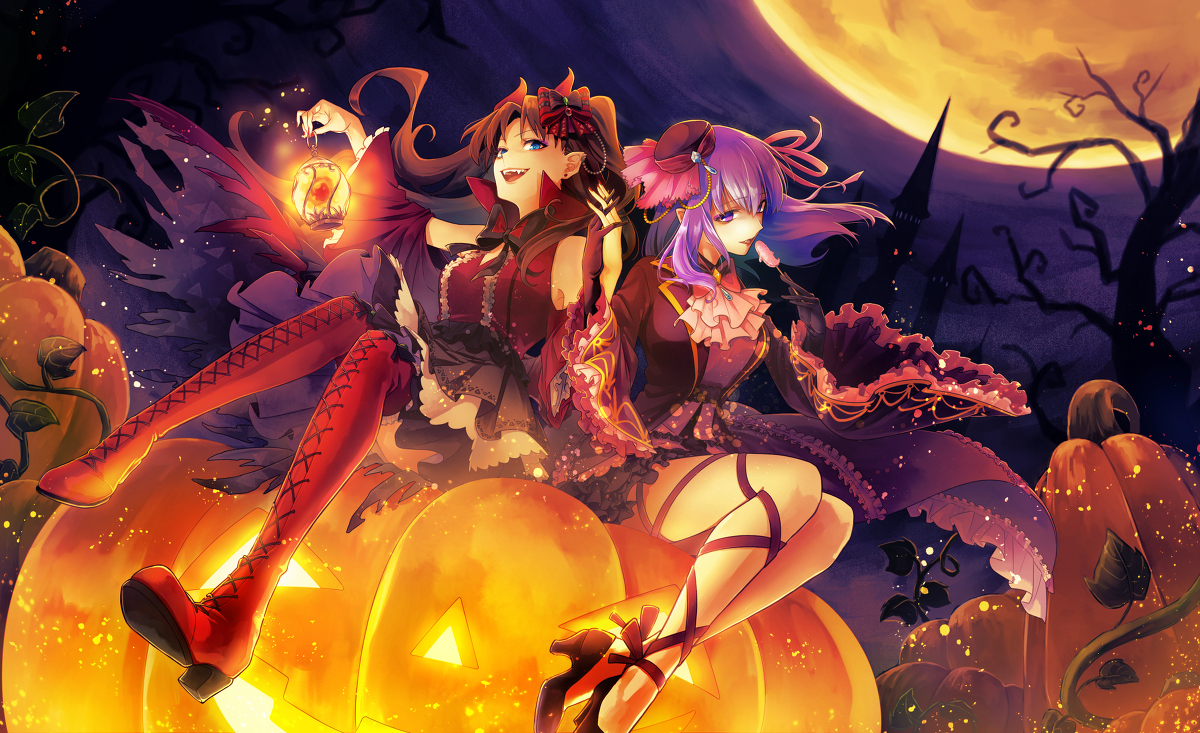 This is a pixiv picture whose title is HAPPY HALLOWEEN♥.