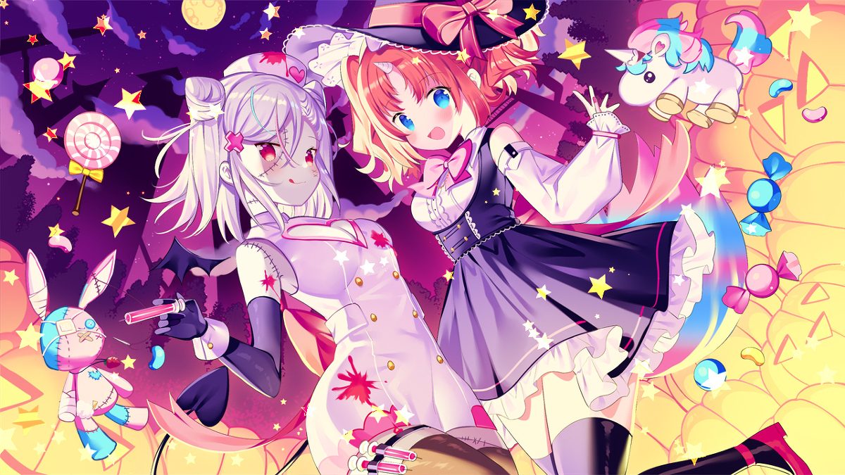 This is a pixiv picture whose title is Trick or Treat！.