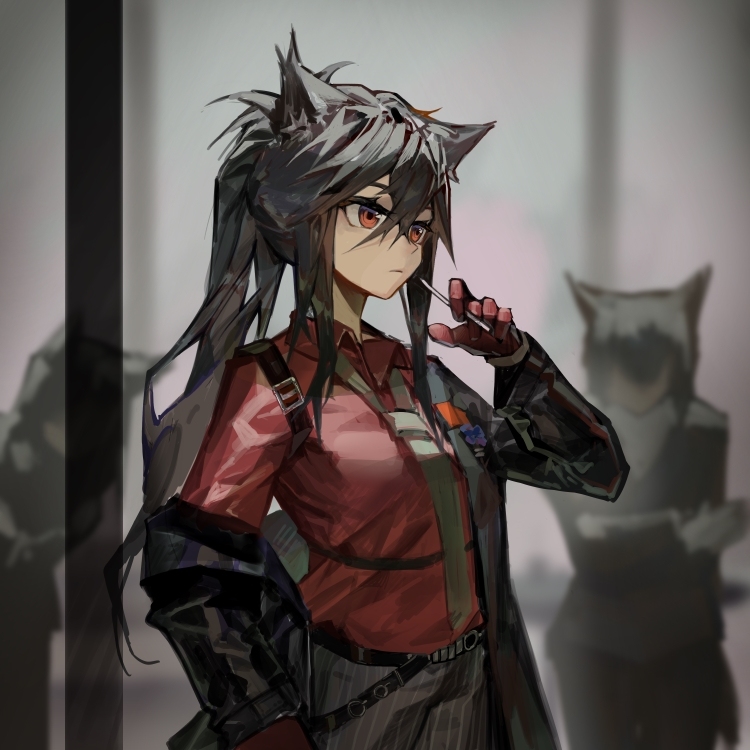 This is a pixiv picture whose title is 意志.