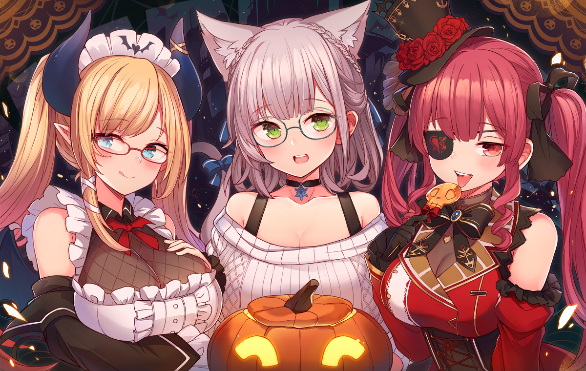 This is a pixiv picture whose title is 🎃🎃BOING BOING 🎃🎃.