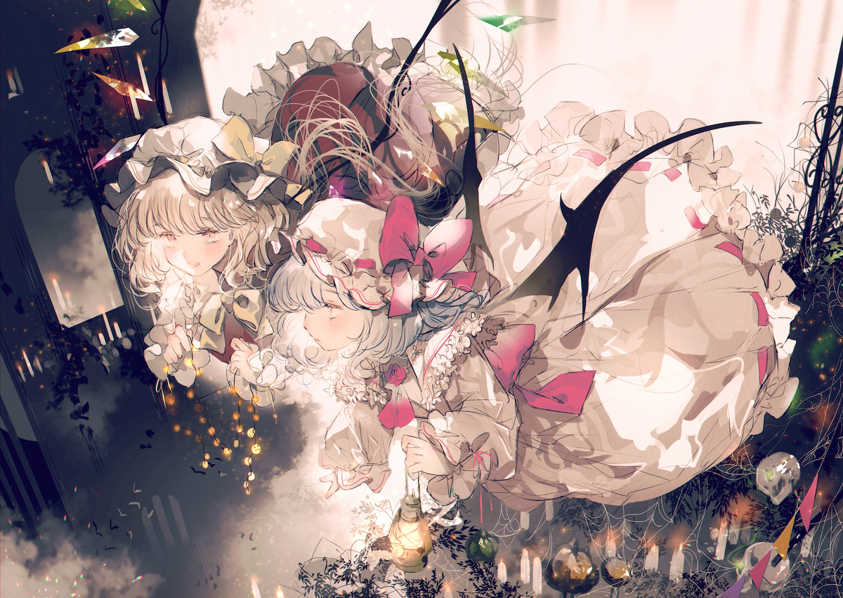 This is a pixiv picture whose title is halloween♡.