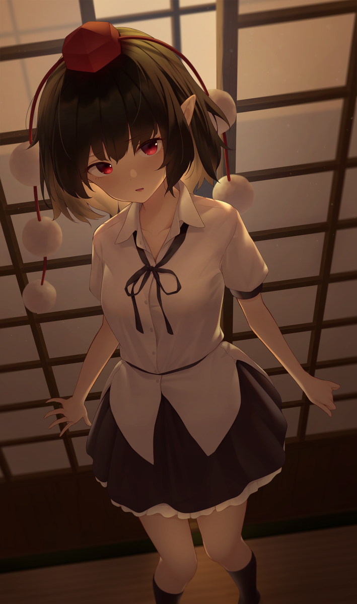 This is a pixiv picture whose title is 「帰っちゃうんですか？」.