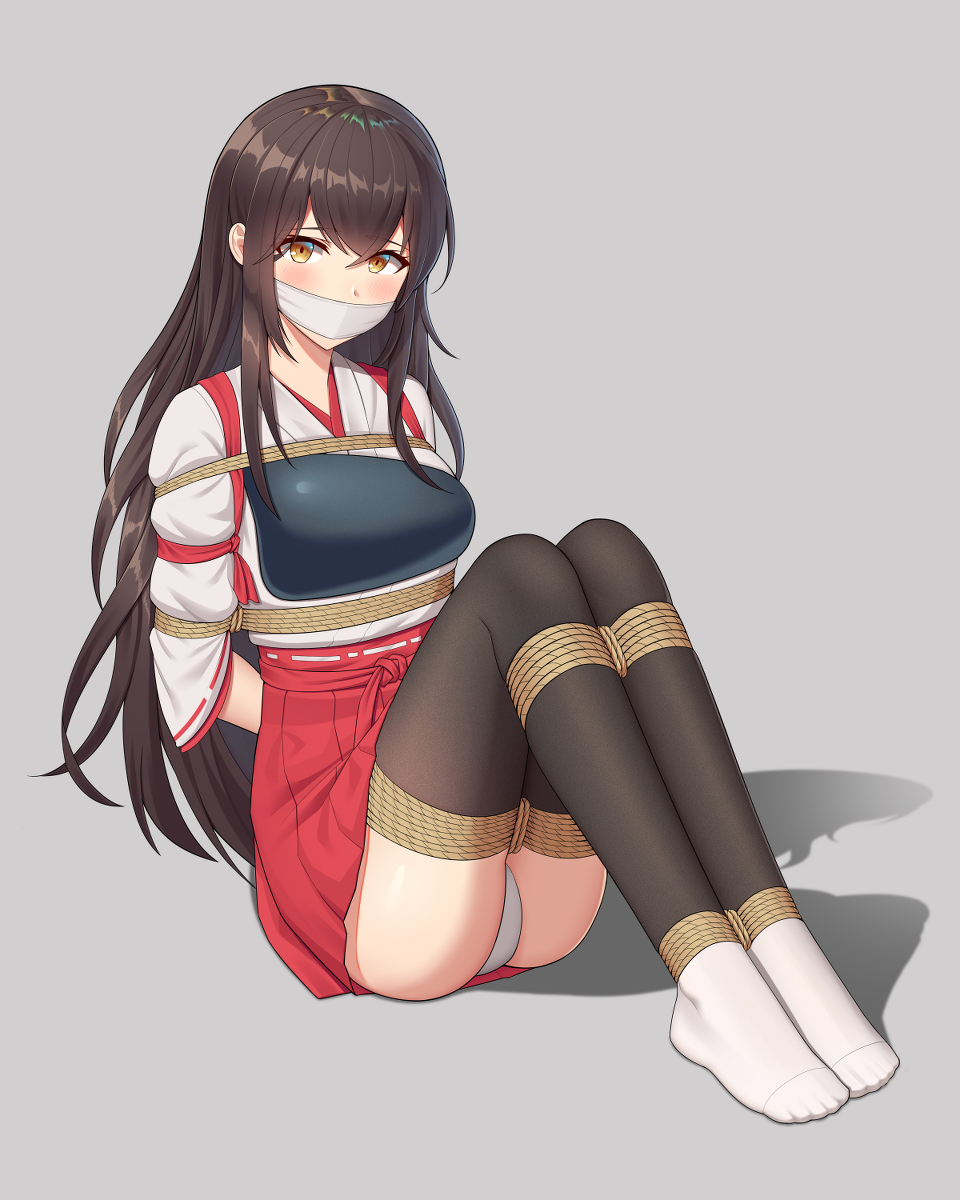 This is a pixiv picture whose title is 赤城 约稿.