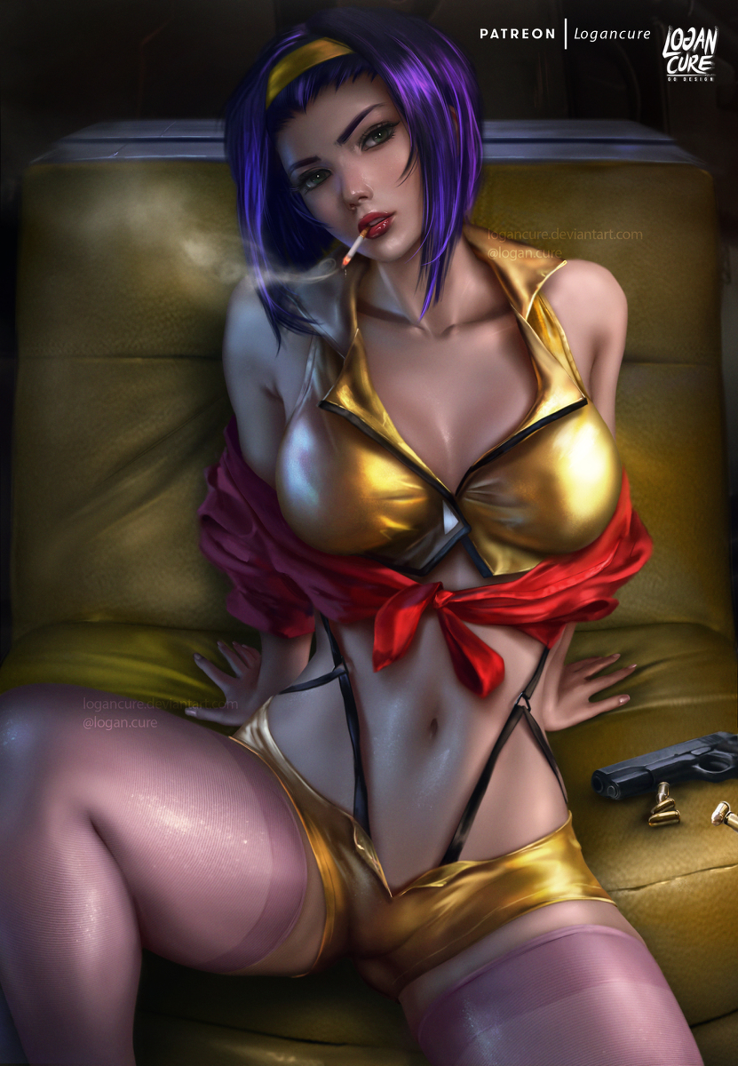 This is a pixiv picture whose title is Faye Valentine フェイ・ヴァレンタイン.