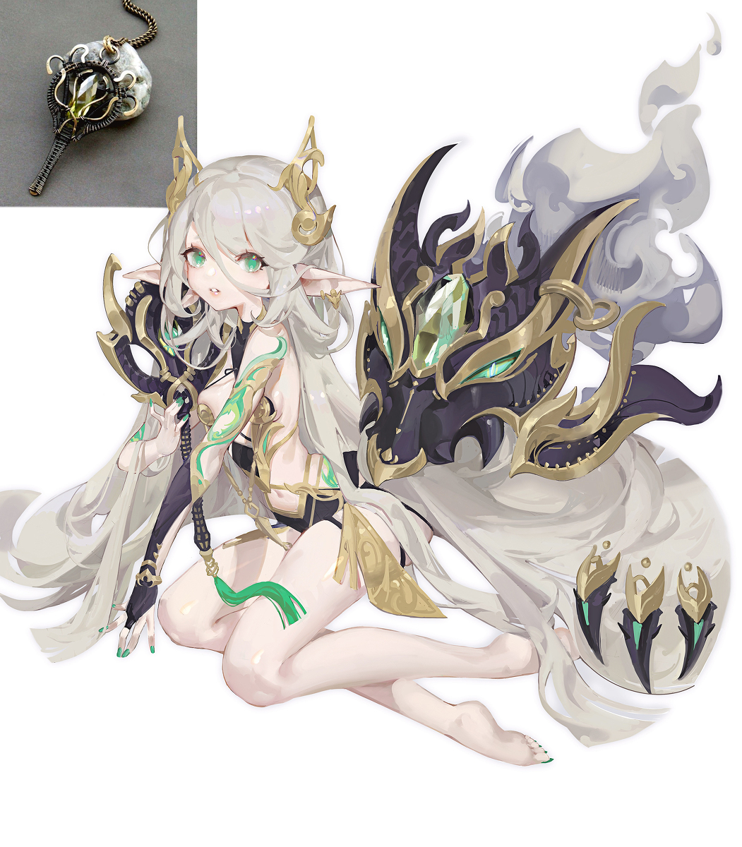 This is a pixiv picture whose title is 设计.