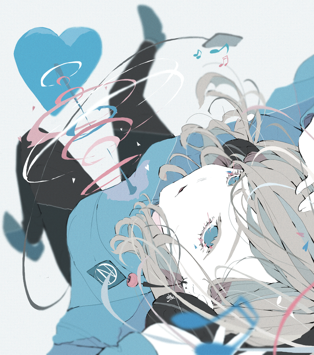 This is a pixiv picture whose title is ハートビート。.