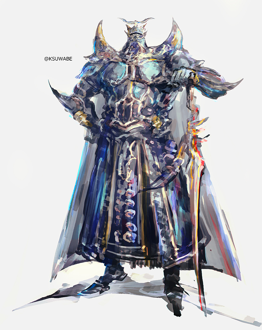 This is a pixiv picture whose title is エクスデス.