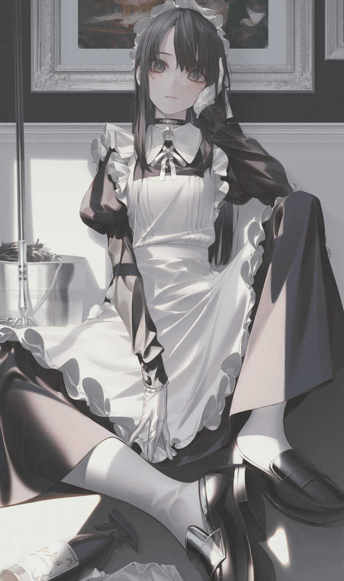 This is a pixiv picture whose title is 𝓂𝒶𝒾𝒹.