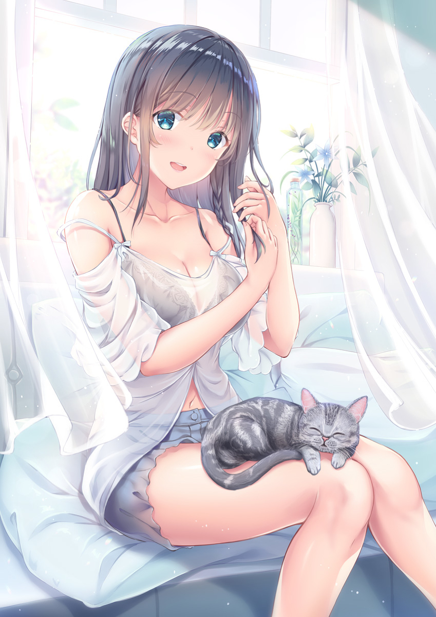 This is a pixiv picture whose title is おはよう.