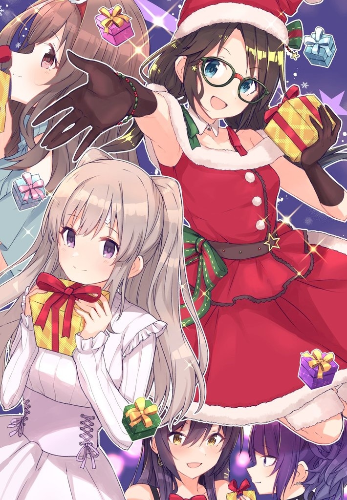 This is a pixiv picture whose title is クリスマスアンティーカ⚙️🎁.