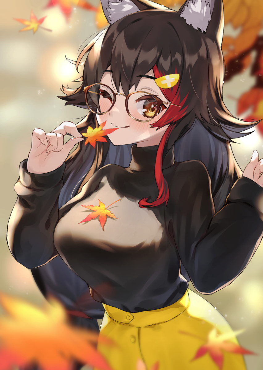 This is a pixiv picture whose title is 秋コーデ🌲.