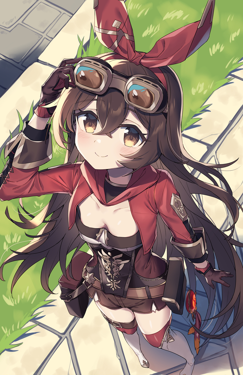 This is a pixiv picture whose title is アンバー.