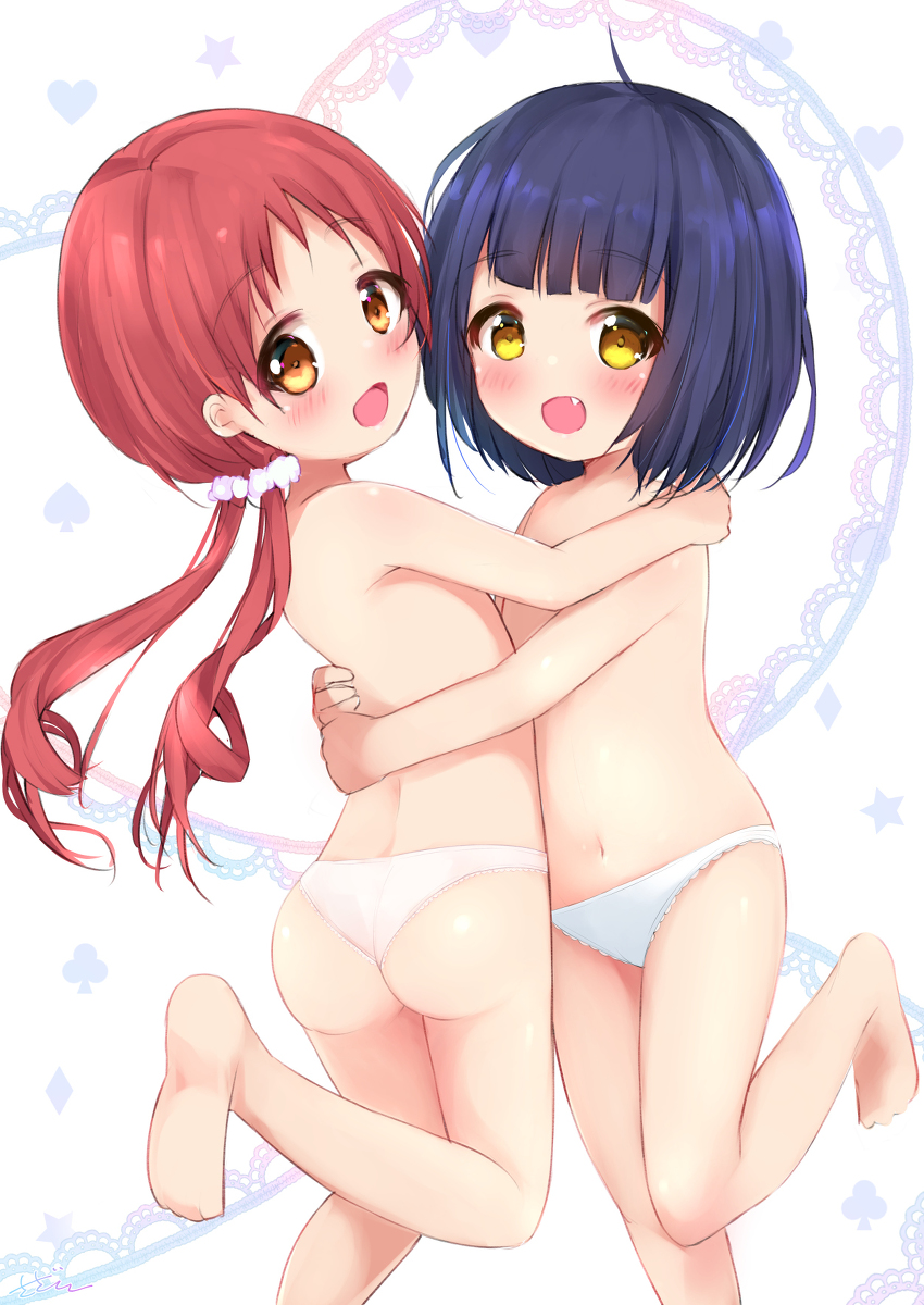 This is a pixiv picture whose title is まや♥めぐ.