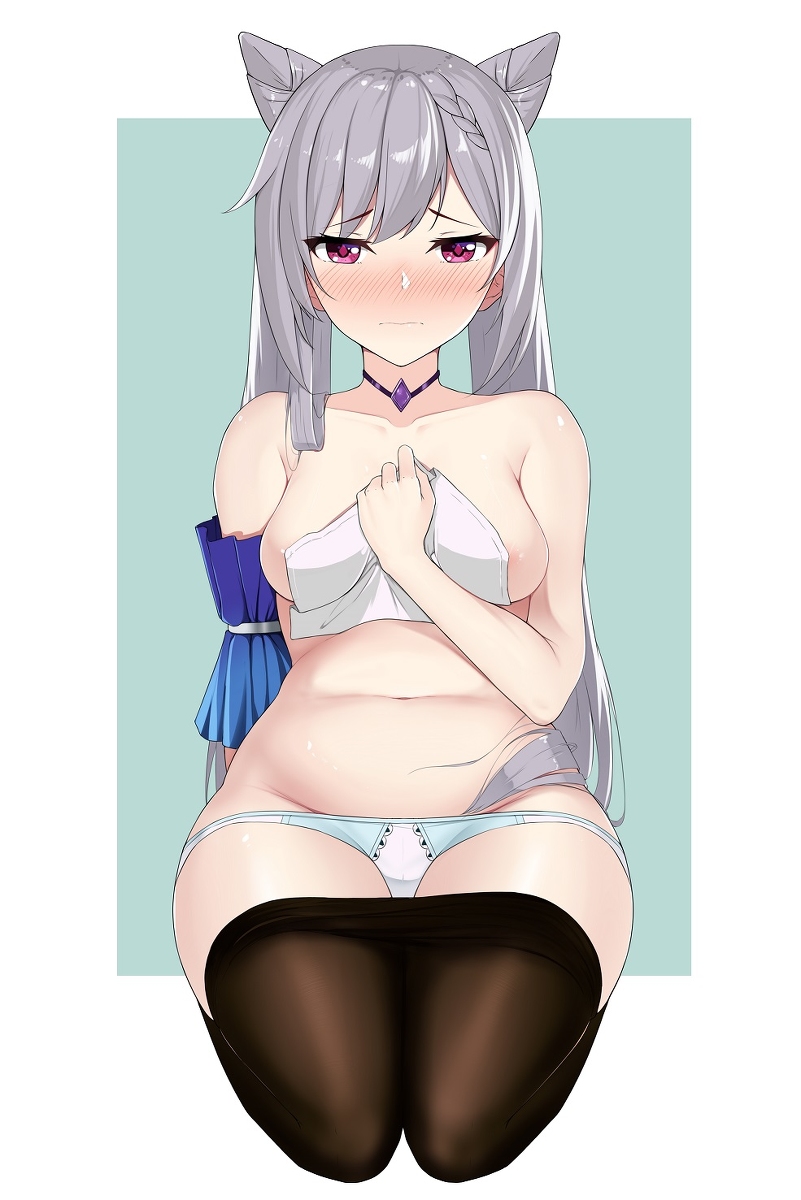 This is a pixiv picture whose title is 刻晴.