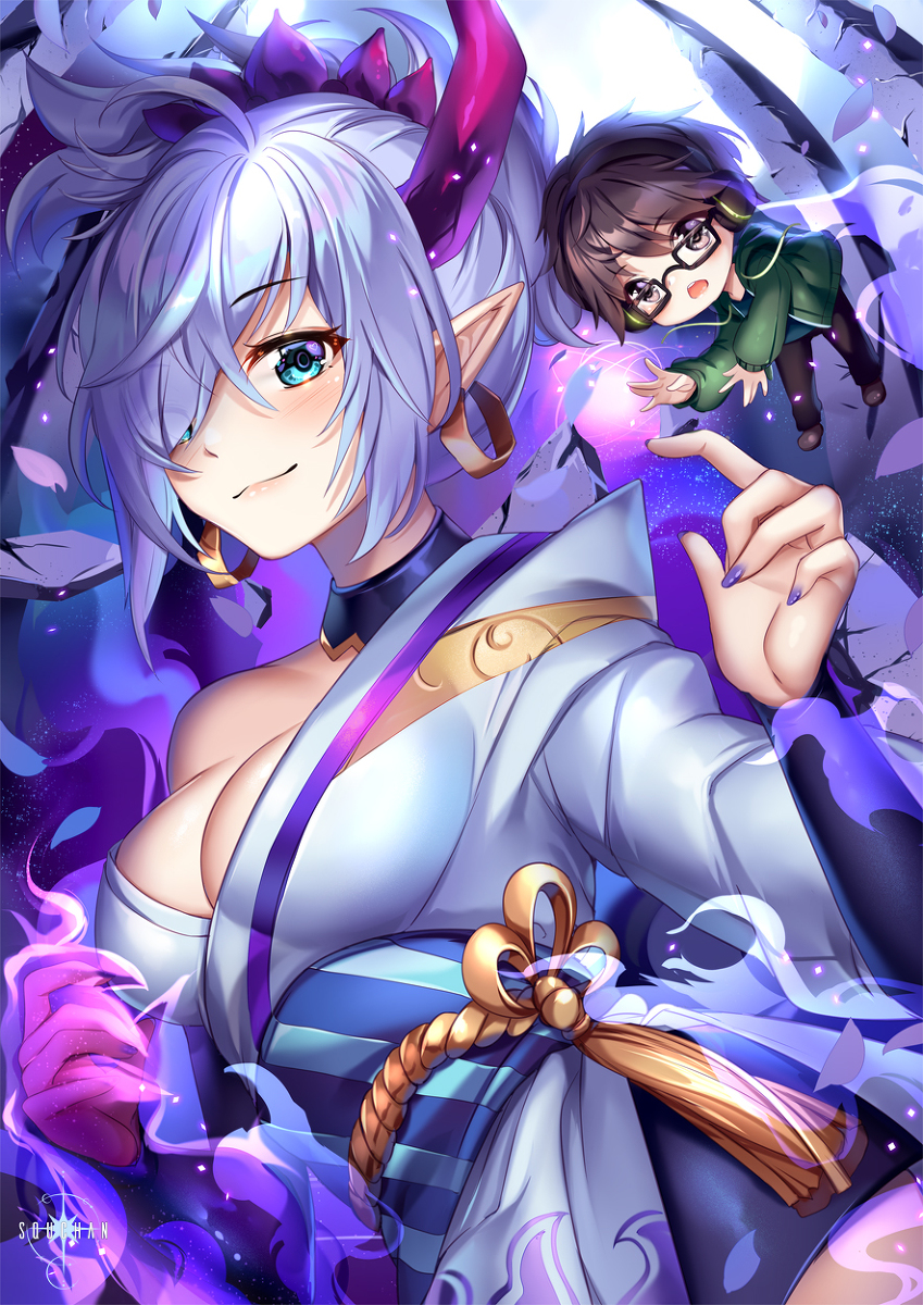 This is a pixiv picture whose title is Spirit Blossom Riven.