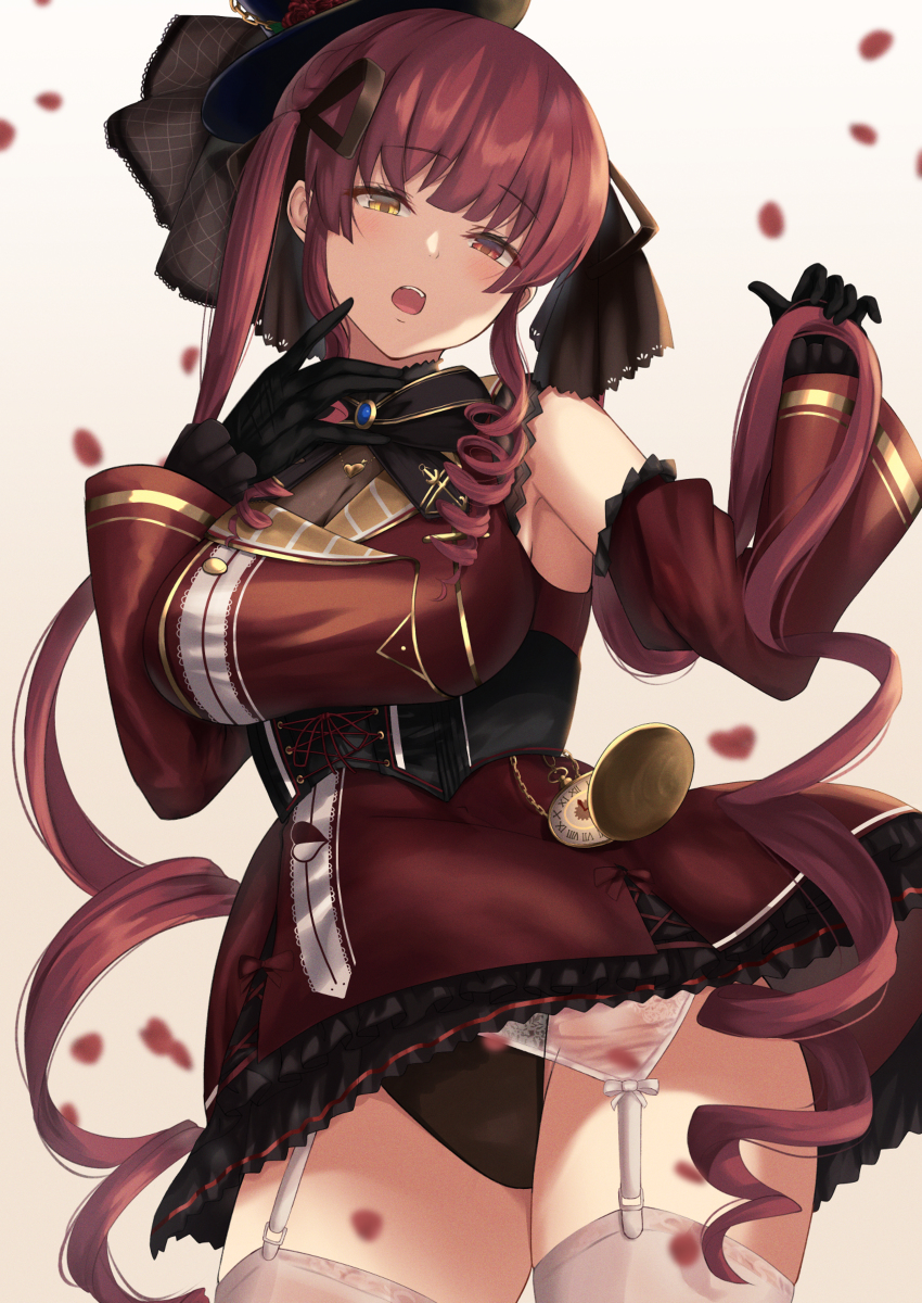 This is a pixiv picture whose title is 新衣装マリンちゃん💕.