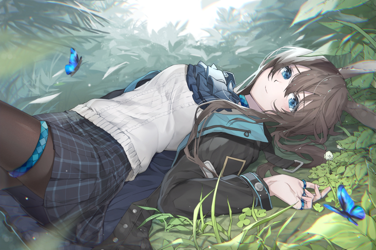This is a pixiv picture whose title is 阿米娅.