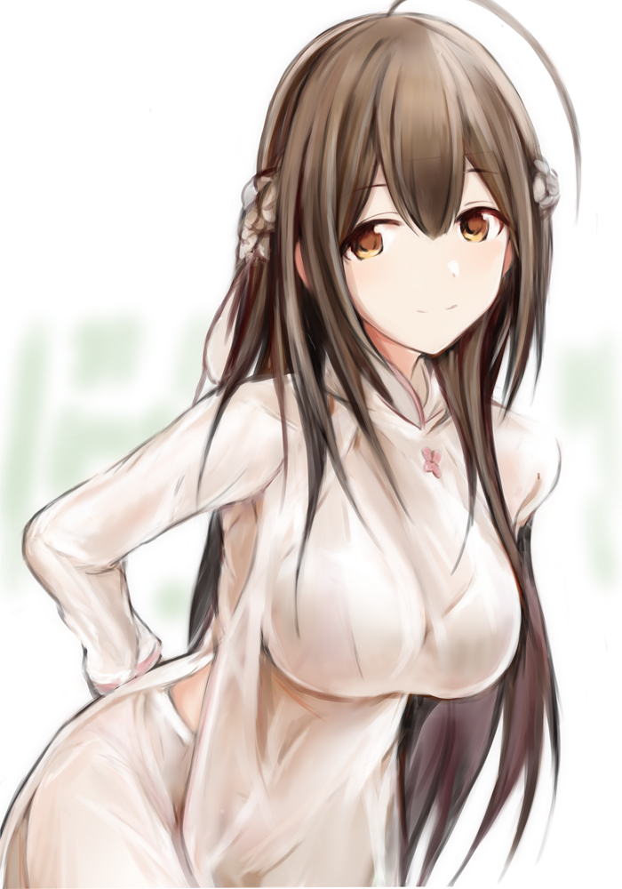 This is a pixiv picture whose title is アオザイ千雪さん.