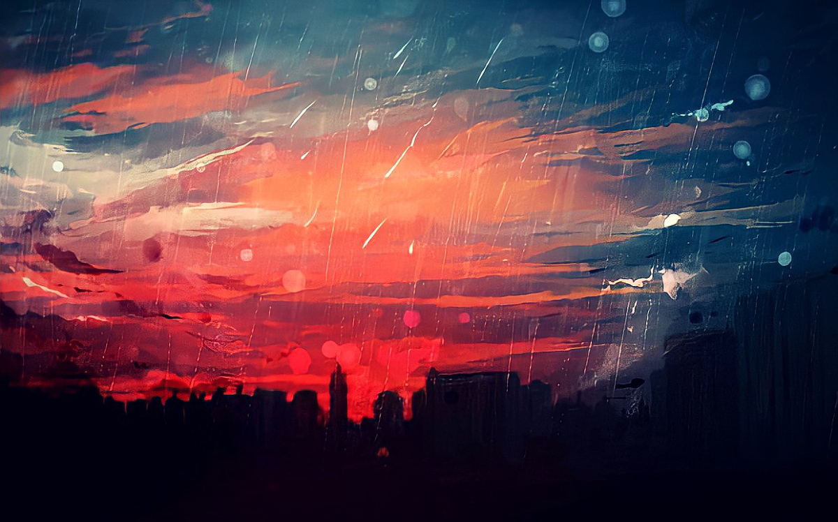 This is a pixiv picture whose title is 時雨.