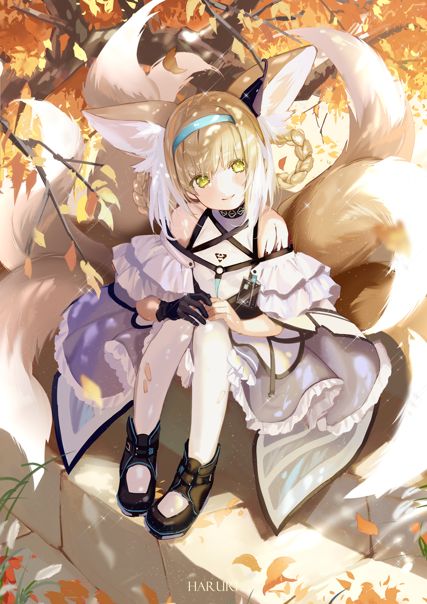 This is a pixiv picture whose title is Suzuran.