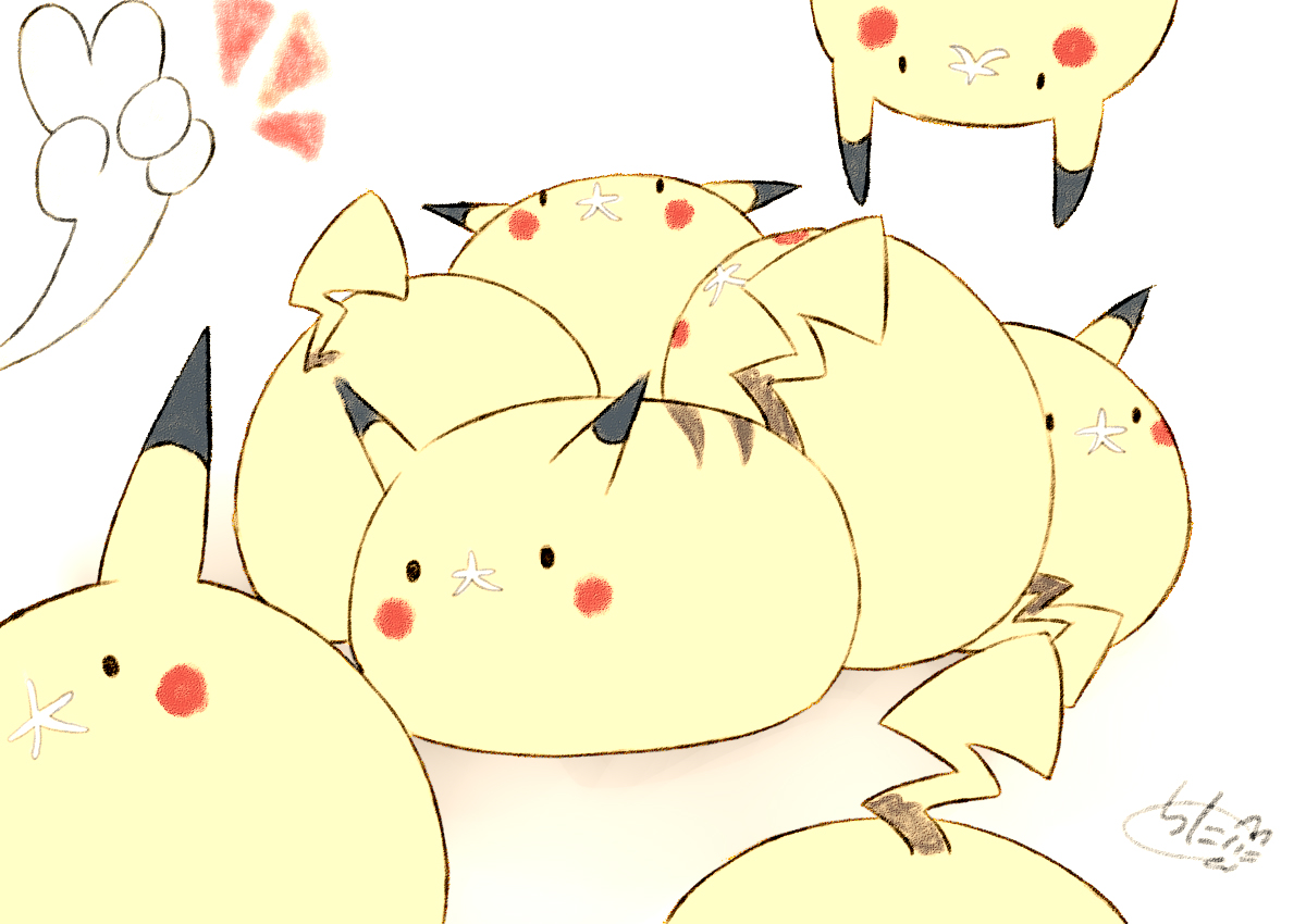 This is a pixiv picture whose title is ピカコブシ.