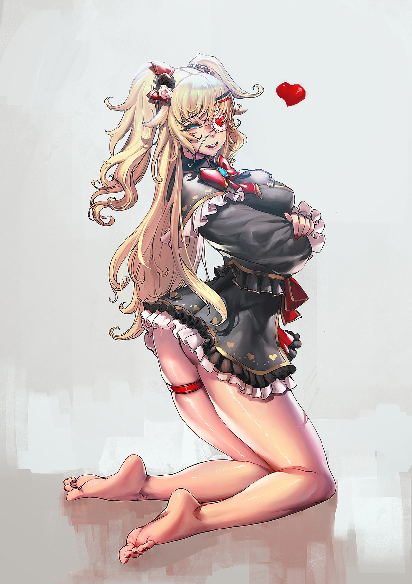 This is a pixiv picture whose title is 赤井はあと.