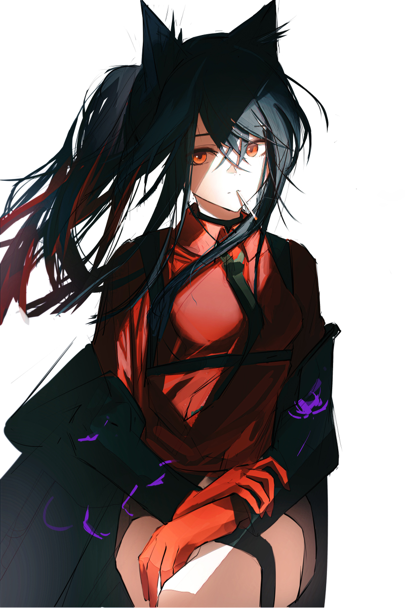 This is a pixiv picture whose title is 德克萨斯.