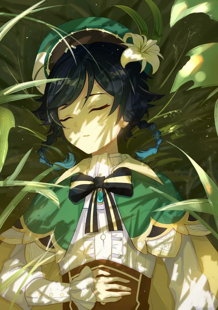 This is a pixiv picture whose title is 午睡.
