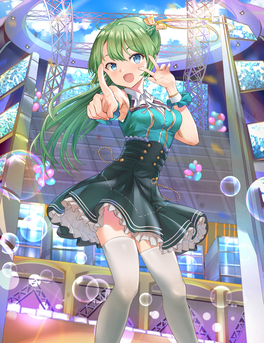 This is a pixiv picture whose title is 緑緑さん✿!!.