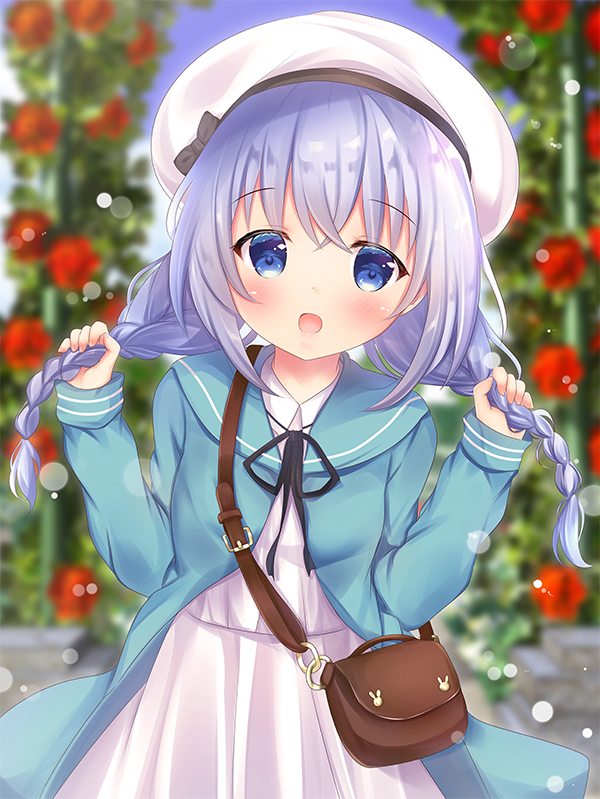 This is a pixiv picture whose title is チノちゃんとデート♥.