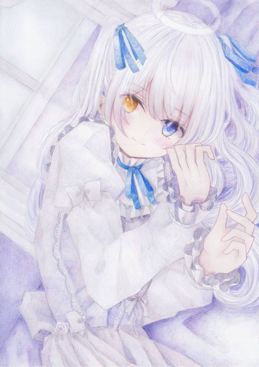 This is a pixiv picture whose title is 最後の声は”おやすみ”.