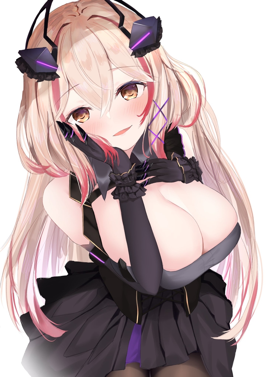 This is a pixiv picture whose title is 頭ポンポン、ですね〜.