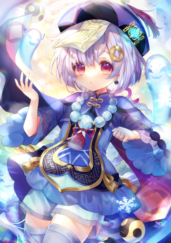 This is a pixiv picture whose title is 七七ちゃん.