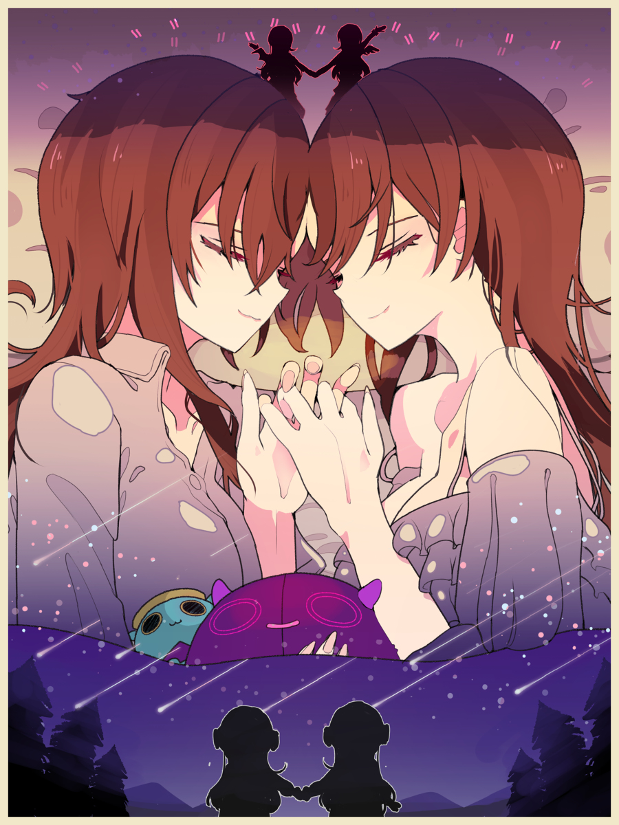 This is a pixiv picture whose title is 「流れ星が消えるまでのジャーニー」ありがとうございました！.