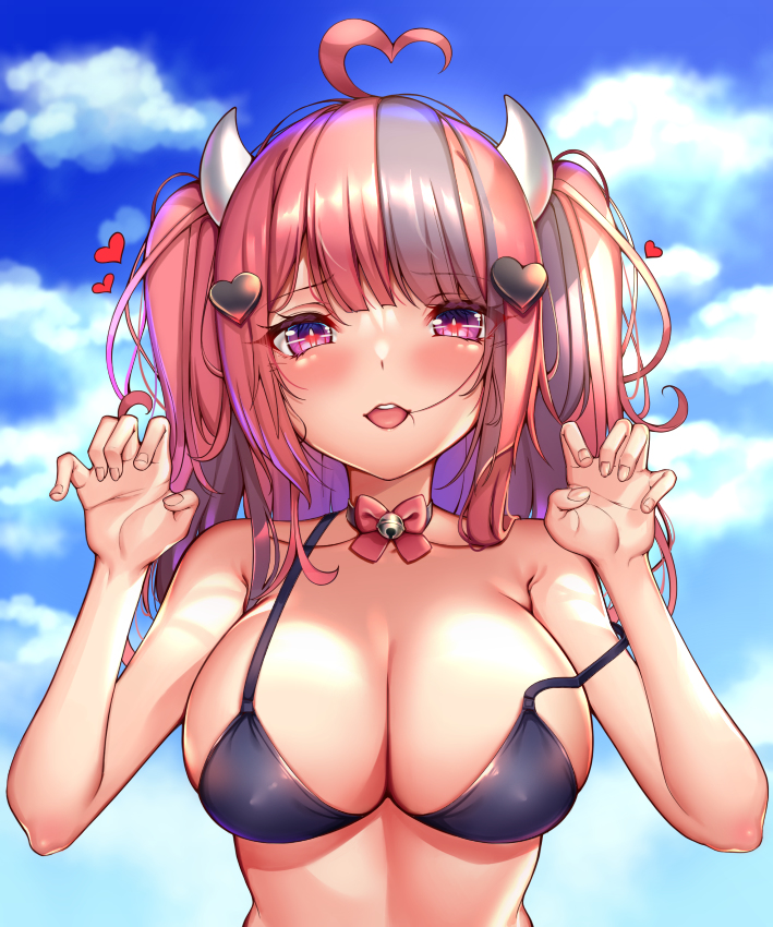 This is a pixiv picture whose title is Ironmouse Oppai Mousepad!.