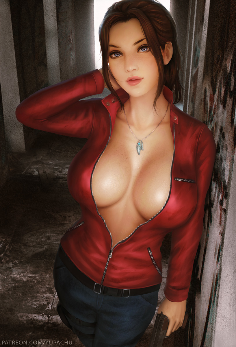 This is a pixiv picture whose title is Claire Redfield.