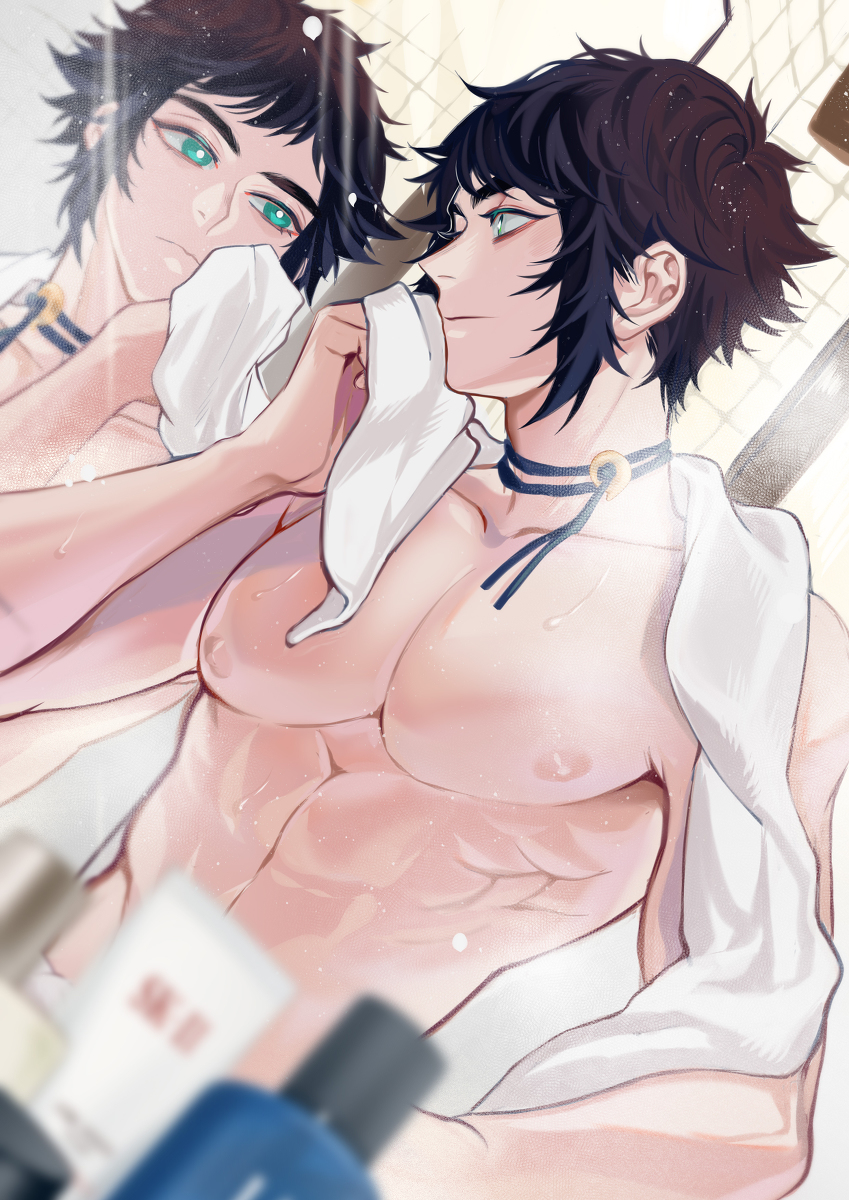This is a pixiv picture whose title is 獪岳log.