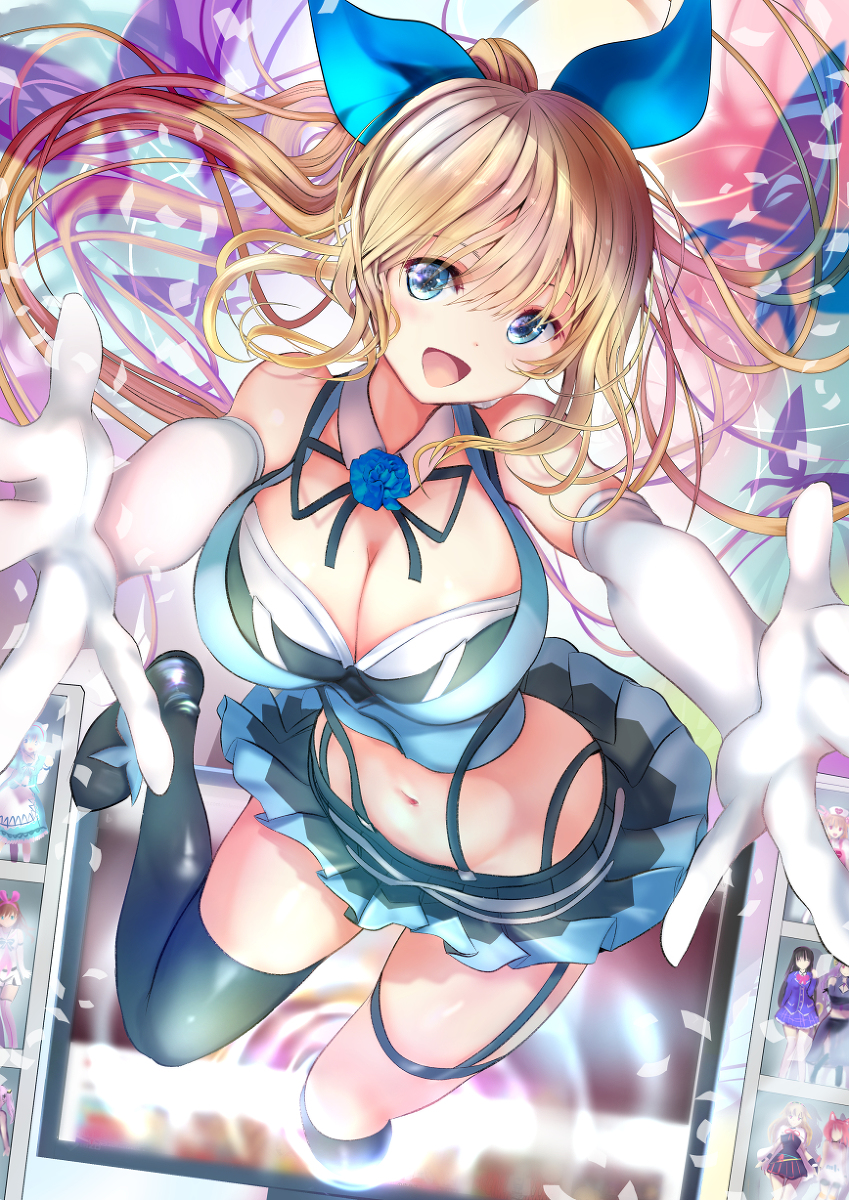 This is a pixiv picture whose title is 11月の新刊案内とミライアカリさん.