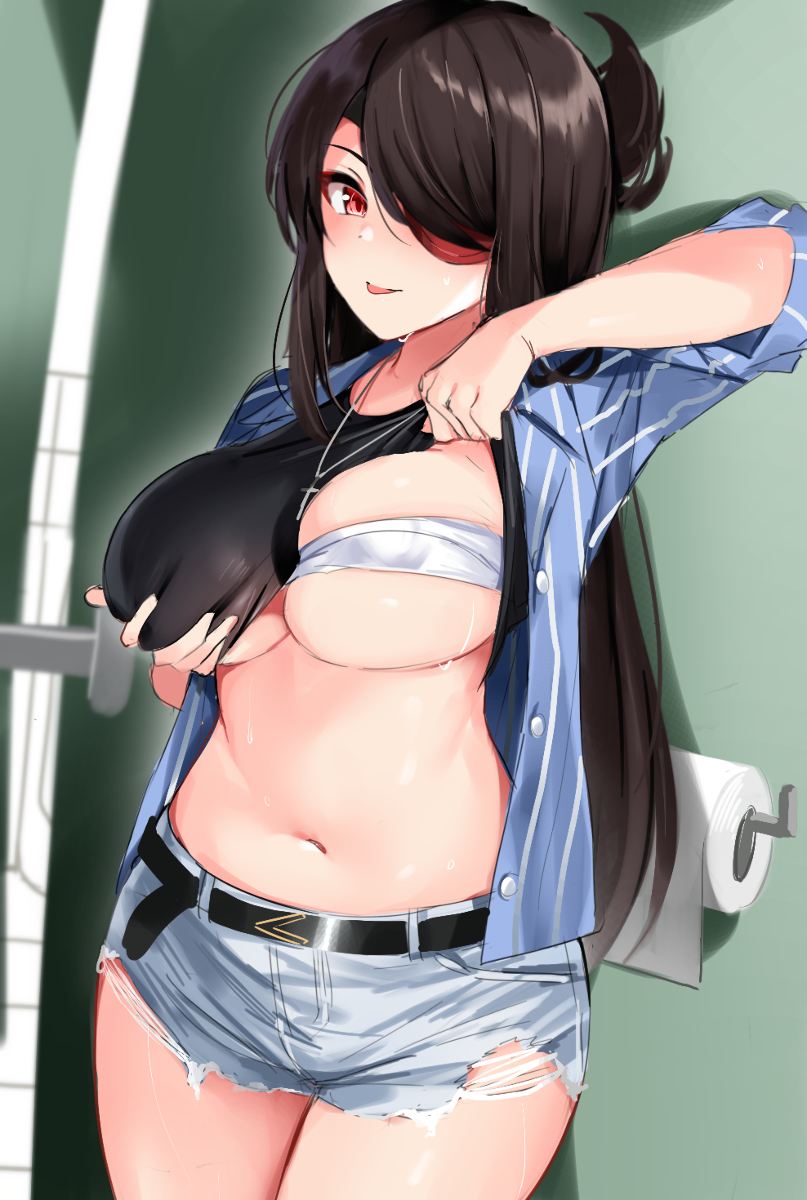 This is a pixiv picture whose title is 北斗(原神).
