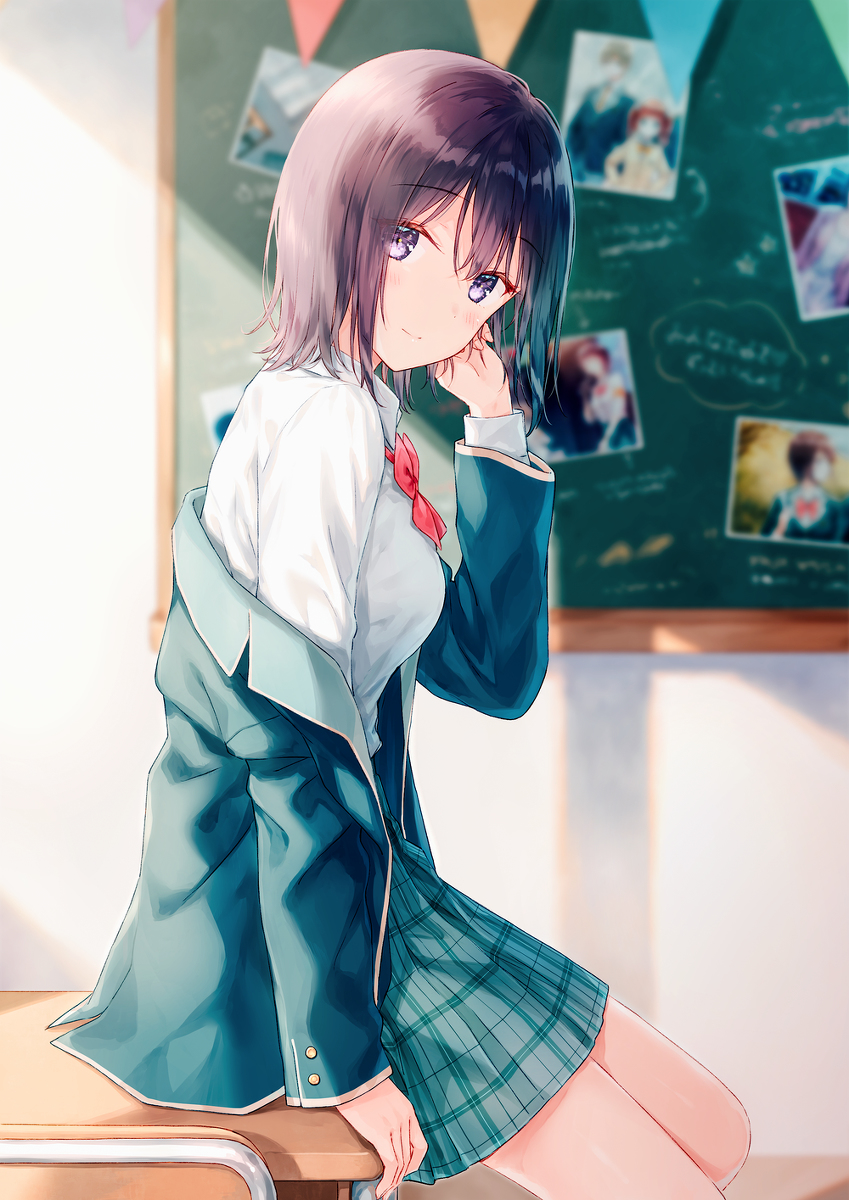 This is a pixiv picture whose title is 『三角の距離は限りないゼロ６』.