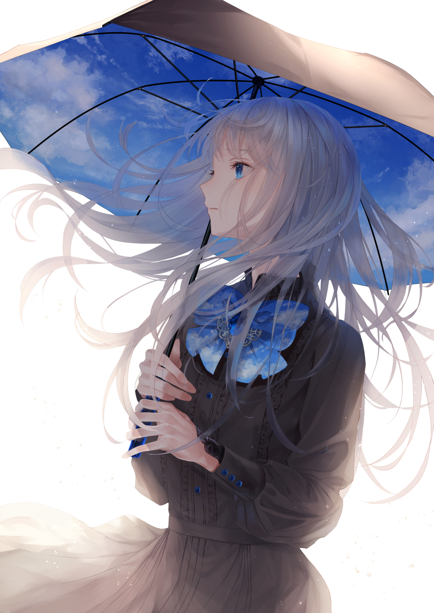 This is a pixiv picture whose title is 空が見たかった.