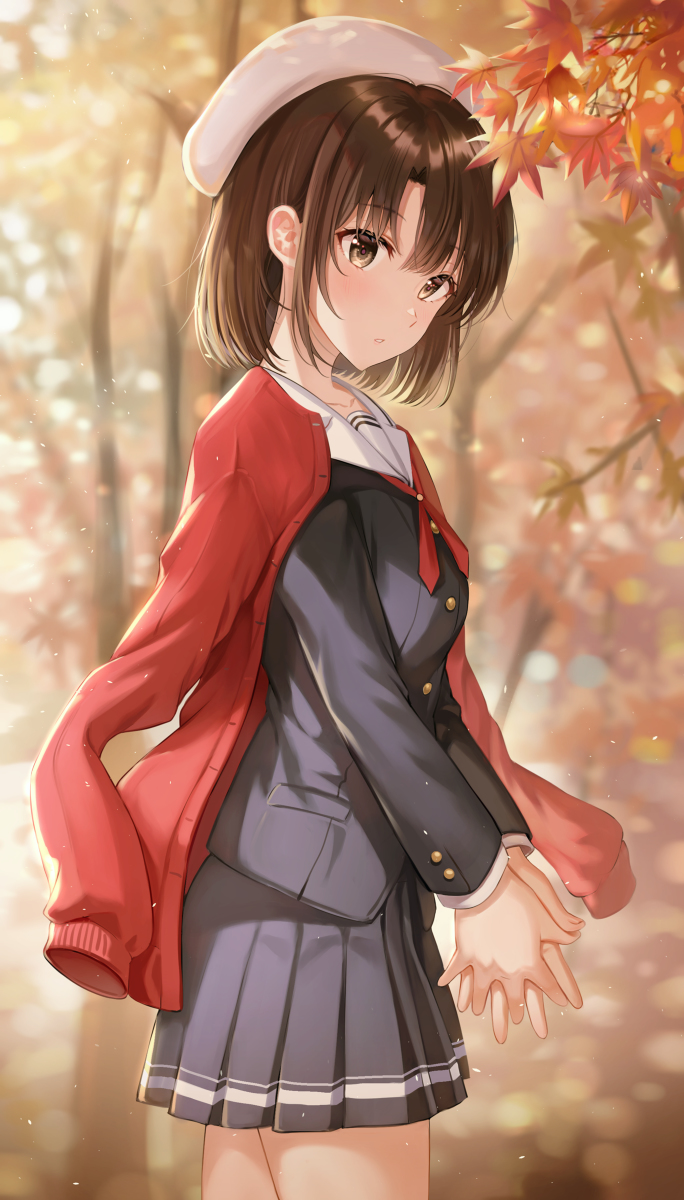 This is a pixiv picture whose title is 秋.