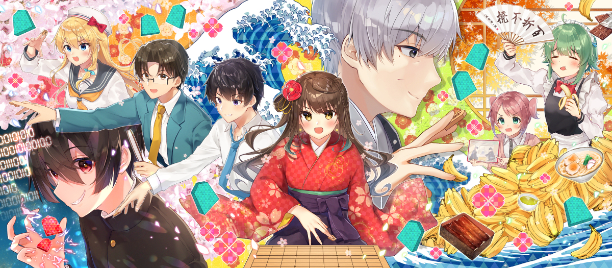 This is a pixiv picture whose title is 🌸.